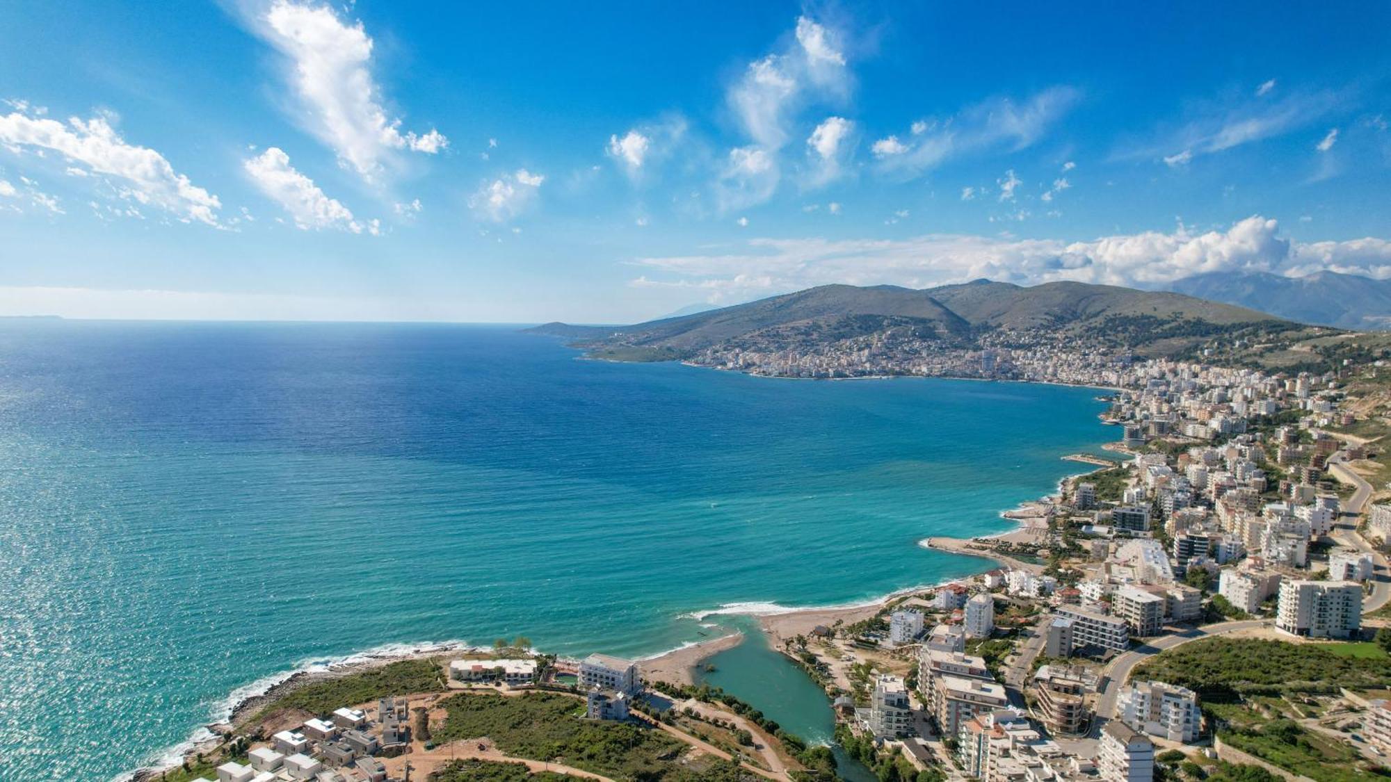 Hotel Boston Sarandë Buitenkant foto