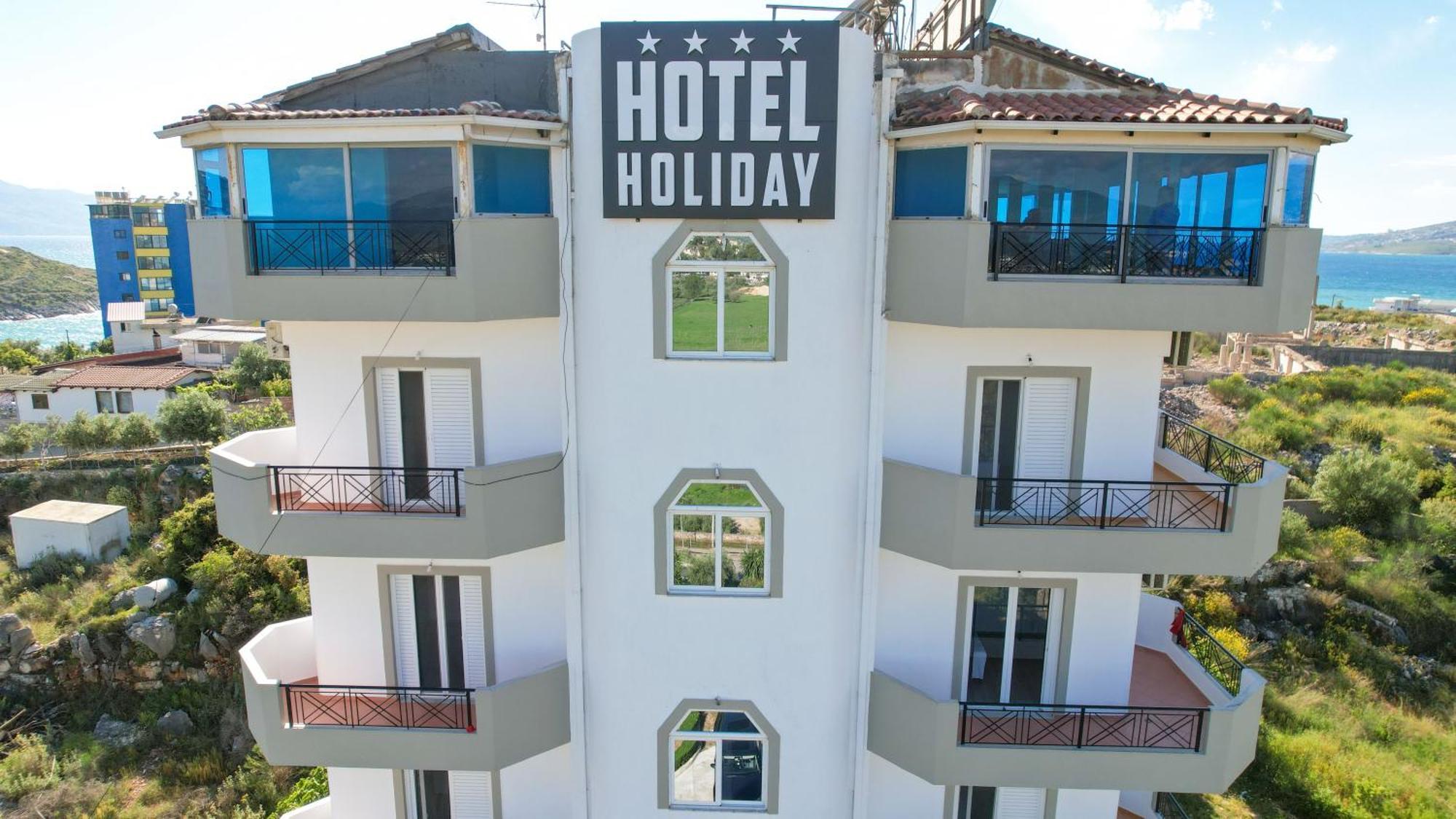 Hotel Boston Sarandë Buitenkant foto