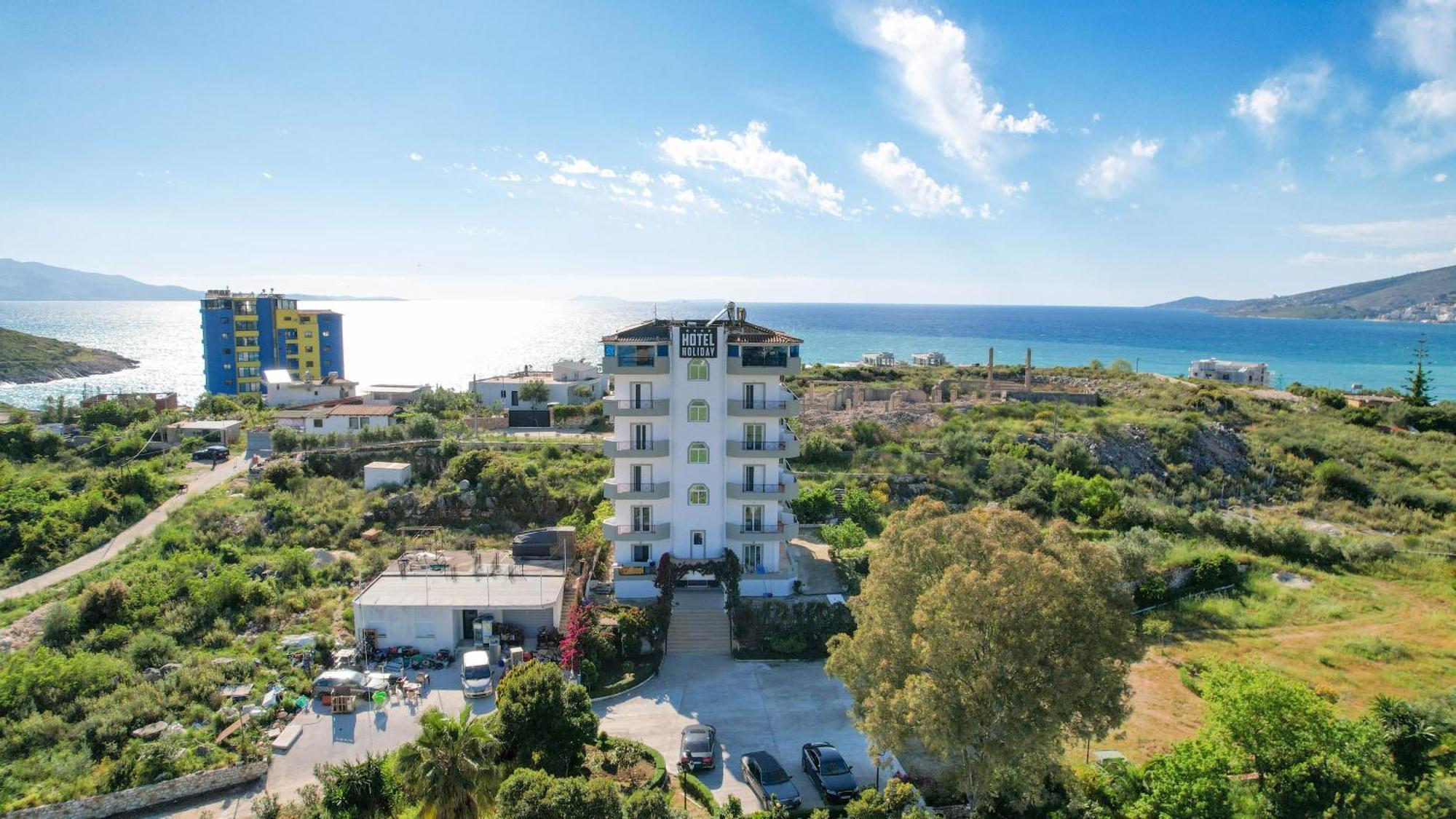 Hotel Boston Sarandë Buitenkant foto