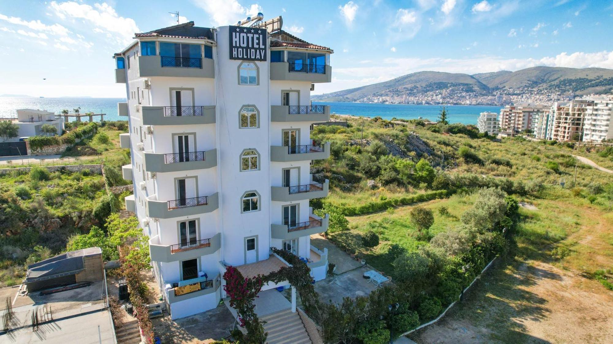 Hotel Boston Sarandë Buitenkant foto