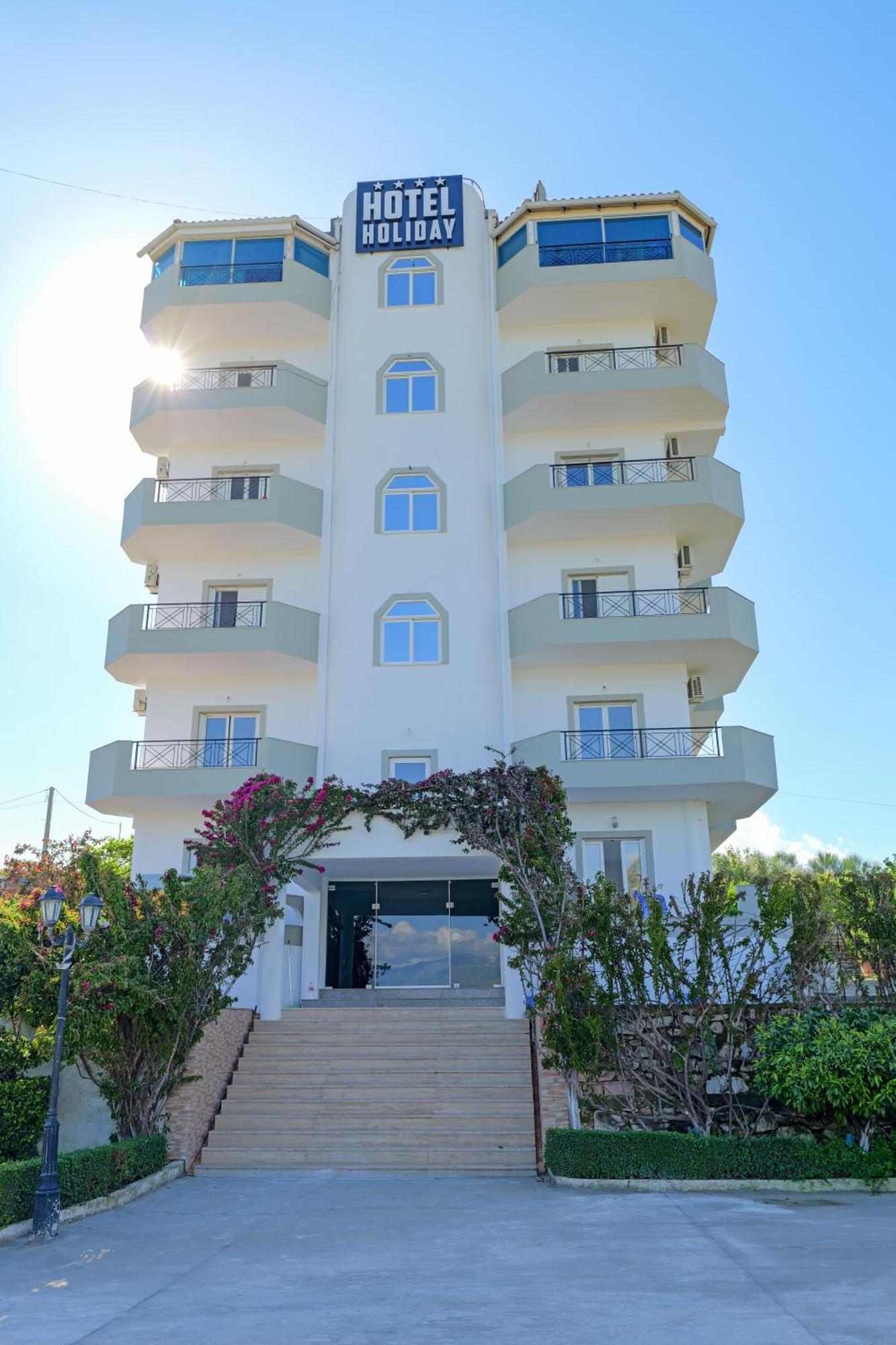 Hotel Boston Sarandë Buitenkant foto